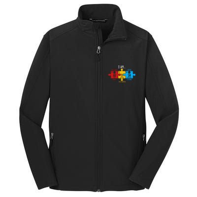 Autism Awareness Periodic Table Elets Great Gift Core Soft Shell Jacket