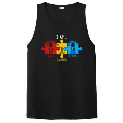 Autism Awareness Periodic Table Elets Great Gift PosiCharge Competitor Tank