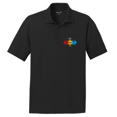 Autism Awareness Periodic Table Elets Great Gift PosiCharge RacerMesh Polo