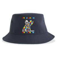 Autism Awareness Proud Dad Of The Toughest Boy I Know Sustainable Bucket Hat