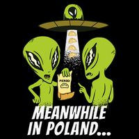 Alien Abduction Pierogi Polish Food Poland Polonia Backpack
