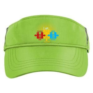 Autism Awareness Periodic Table Elets Cute Gift Adult Drive Performance Visor