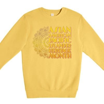 Asian American Pacific Islander Heritage Month Premium Crewneck Sweatshirt