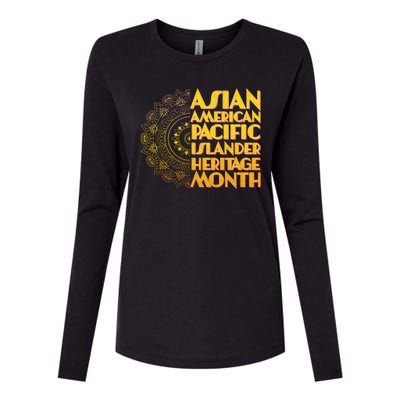 Asian American Pacific Islander Heritage Month Womens Cotton Relaxed Long Sleeve T-Shirt