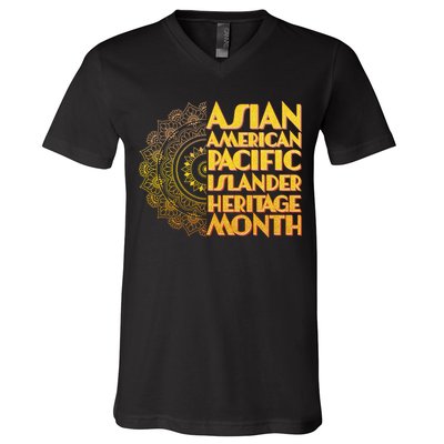 Asian American Pacific Islander Heritage Month V-Neck T-Shirt