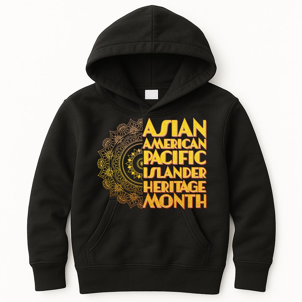 Asian American Pacific Islander Heritage Month Kids Hoodie