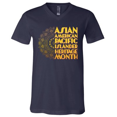 Asian American Pacific Islander Heritage Month V-Neck T-Shirt