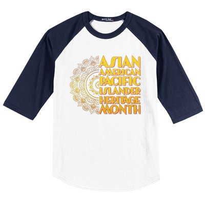 Asian American Pacific Islander Heritage Month Baseball Sleeve Shirt