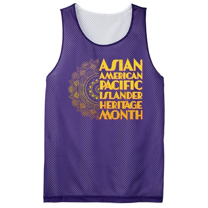 Asian American Pacific Islander Heritage Month Mesh Reversible Basketball Jersey Tank