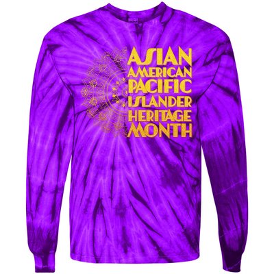 Asian American Pacific Islander Heritage Month Tie-Dye Long Sleeve Shirt