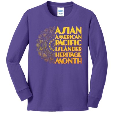 Asian American Pacific Islander Heritage Month Kids Long Sleeve Shirt