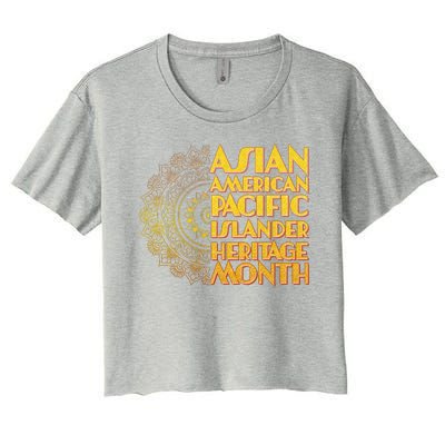 Asian American Pacific Islander Heritage Month Women's Crop Top Tee