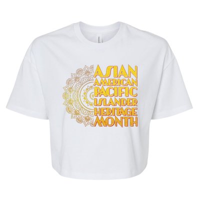 Asian American Pacific Islander Heritage Month Bella+Canvas Jersey Crop Tee