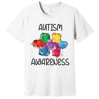 Autism Awareness Puzzle Supporter Premium T-Shirt