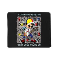 Autism Awareness Proud Cousin Rocks The Spectrum Mousepad