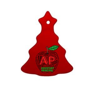 Ap Assistant Principal Proud School Assistant Principal Job Gift Ceramic Tree Ornament