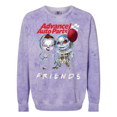 Advance Auto Parts Halloween Friends Colorblast Crewneck Sweatshirt