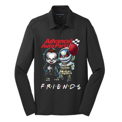 Advance Auto Parts Halloween Friends Silk Touch Performance Long Sleeve Polo