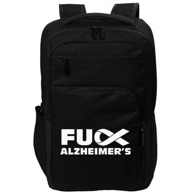 Alzheimer's Awareness Products Purple Support ALZ Impact Tech Backpack