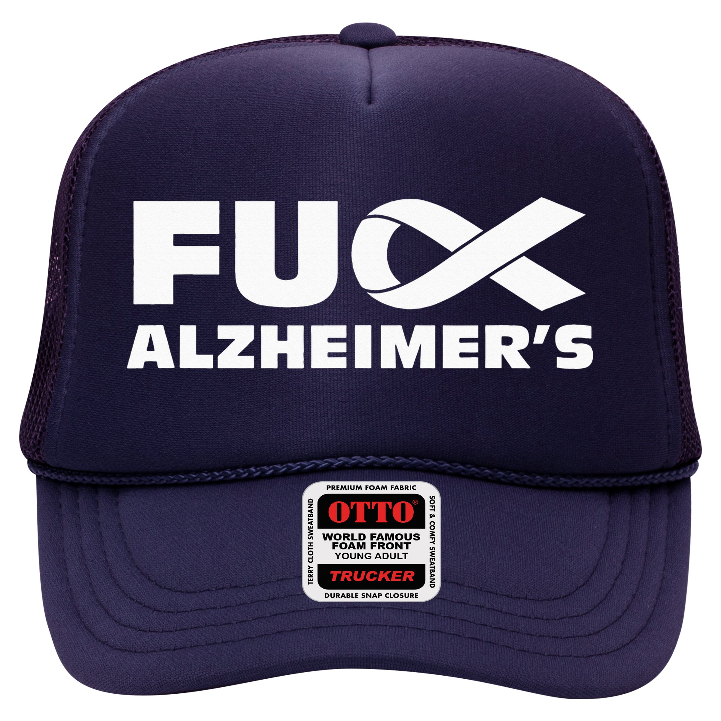Alzheimer's Awareness Products Purple Support ALZ Hat
