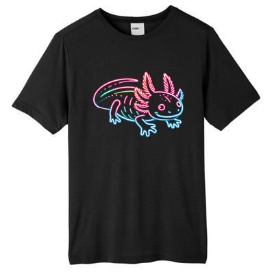 Axolotl Animal Pop Art Cute Axolotl Lover Tall Fusion ChromaSoft Performance T-Shirt