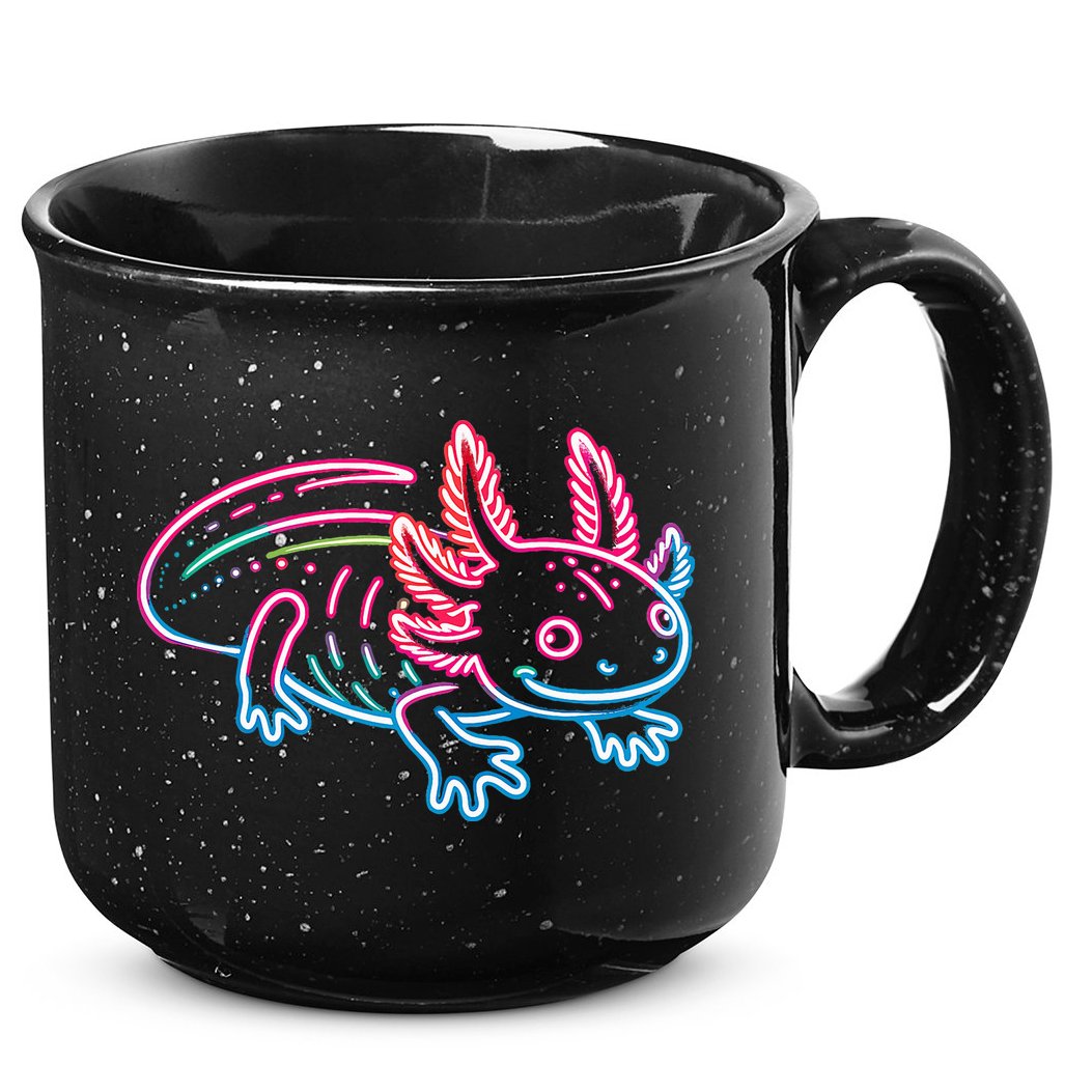 Axolotl Animal Pop Art Cute Axolotl Lover 15oz Campfire Ceramic Mug