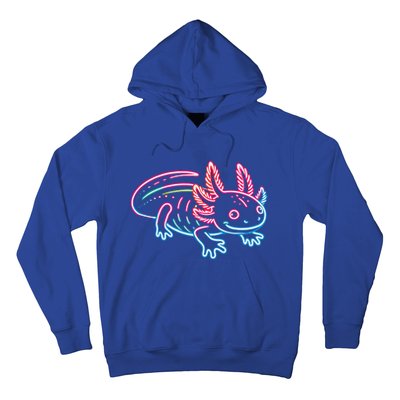 Axolotl Animal Pop Art Cute Axolotl Lover Hoodie