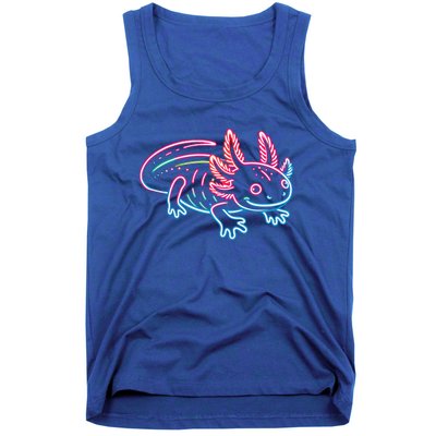 Axolotl Animal Pop Art Cute Axolotl Lover Tank Top