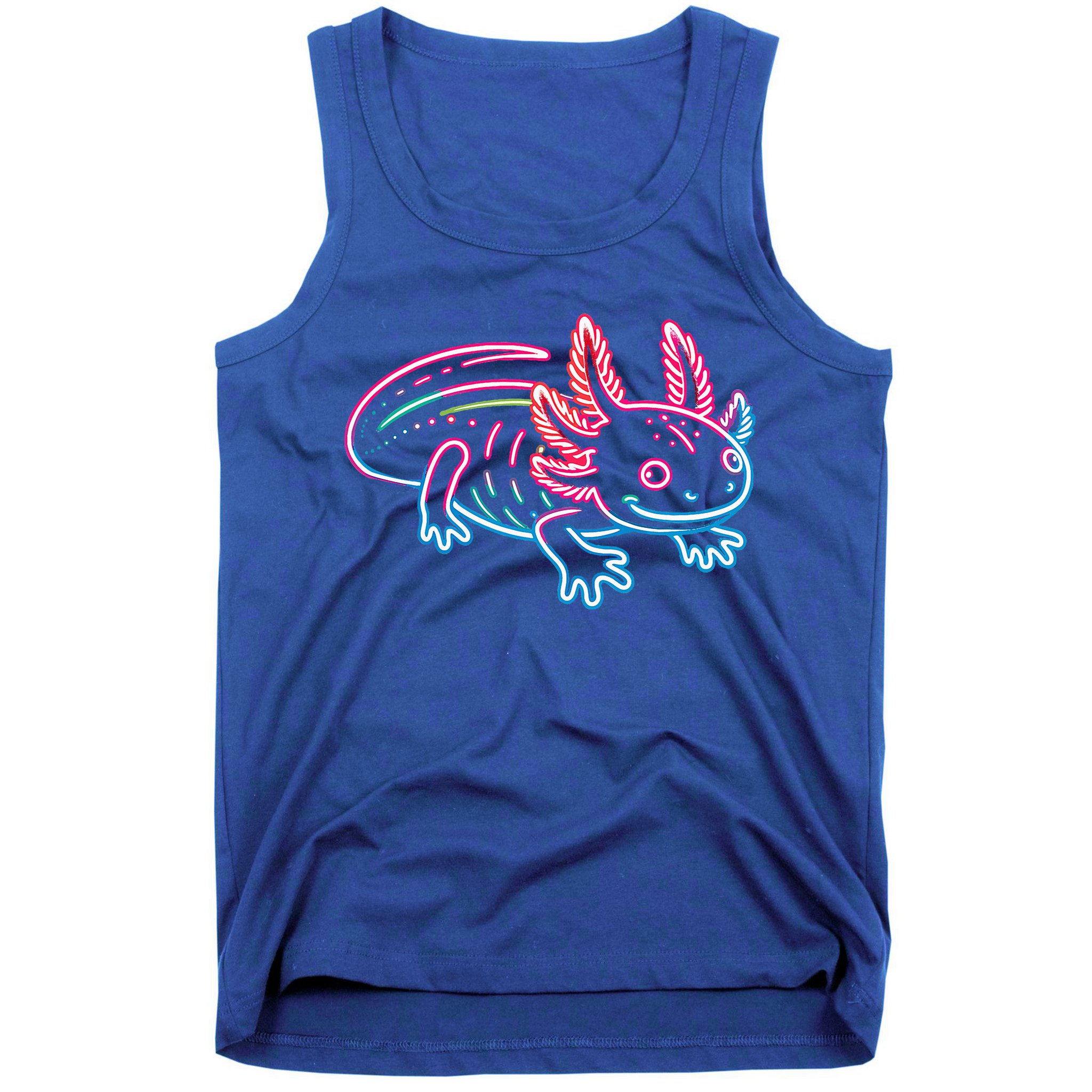 Axolotl Animal Pop Art Cute Axolotl Lover Tank Top