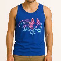 Axolotl Animal Pop Art Cute Axolotl Lover Tank Top