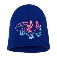 Axolotl Animal Pop Art Cute Axolotl Lover Short Acrylic Beanie