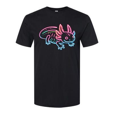 Axolotl Animal Pop Art Cute Axolotl Lover Softstyle® CVC T-Shirt