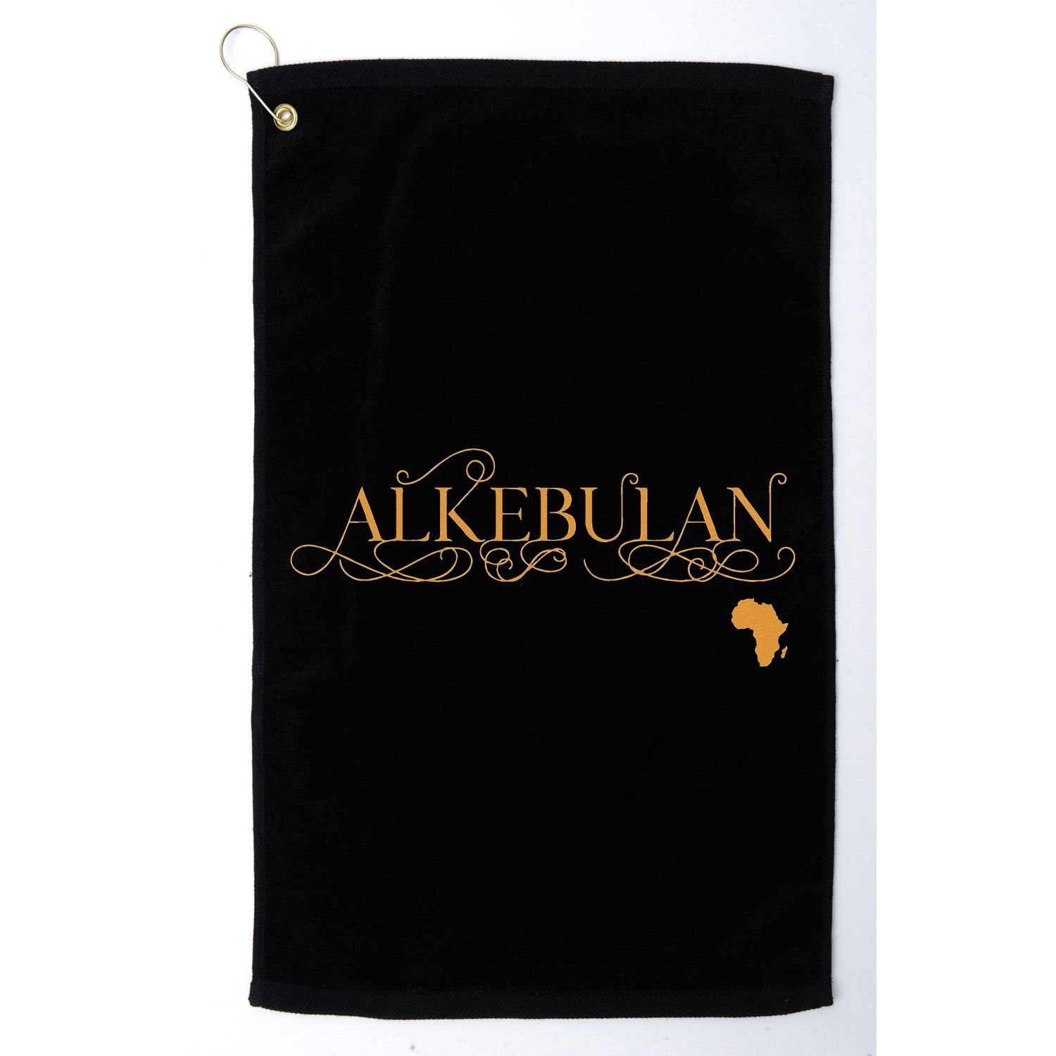 Alkebulan African Pride Africa Melanin Golf Towel