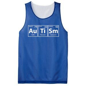 Autism (Autism) Periodic Elets Spelling Gift Mesh Reversible Basketball Jersey Tank