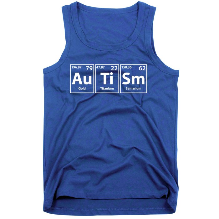 Autism (Autism) Periodic Elets Spelling Gift Tank Top