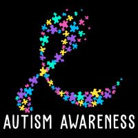 Autism Awareness Puzzle Ribbon Backpack