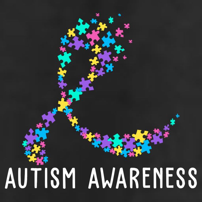 Autism Awareness Puzzle Ribbon Adult Drive Performance Visor