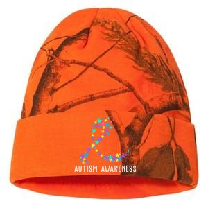 Autism Awareness Puzzle Ribbon Kati Licensed 12" Camo Beanie