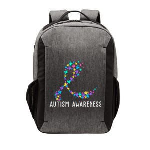 Autism Awareness Puzzle Ribbon Vector Backpack