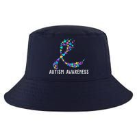 Autism Awareness Puzzle Ribbon Cool Comfort Performance Bucket Hat