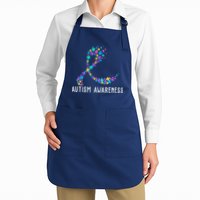 Autism Awareness Puzzle Ribbon Apron