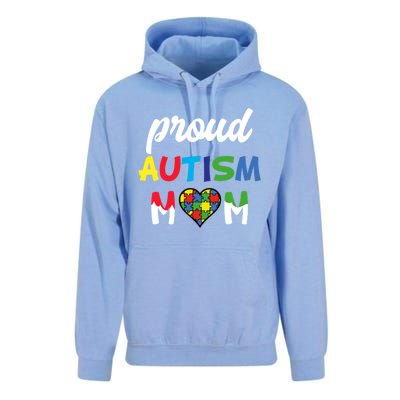 Autism Awareness Proud Autism Mom Meaningful Gift Unisex Surf Hoodie