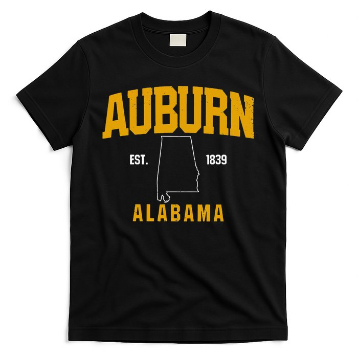 Auburn Alabama Product Retro Vintage Gift T-Shirt