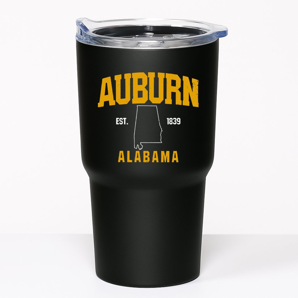 Auburn Alabama Product Retro Vintage Gift Tumbler