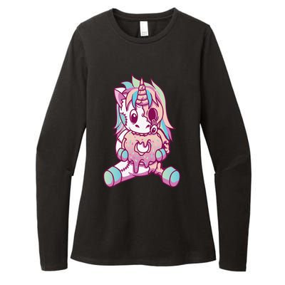 Anime Aesthetic Pastel Goth Donut Zombie Unicorn Gifts Womens CVC Long Sleeve Shirt