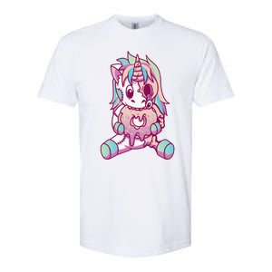 Anime Aesthetic Pastel Goth Donut Zombie Unicorn Gifts Softstyle CVC T-Shirt