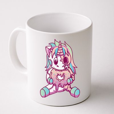 Anime Aesthetic Pastel Goth Donut Zombie Unicorn Gifts Coffee Mug