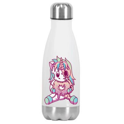 Anime Aesthetic Pastel Goth Donut Zombie Unicorn Gifts Stainless Steel Insulated Water Bottle