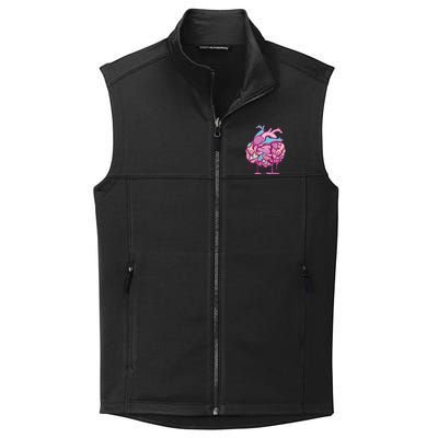 Anime Aesthetic Pastel Goth Zombie Heart Gifts Collective Smooth Fleece Vest