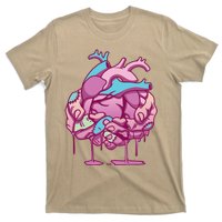 Anime Aesthetic Pastel Goth Zombie Heart Gifts T-Shirt